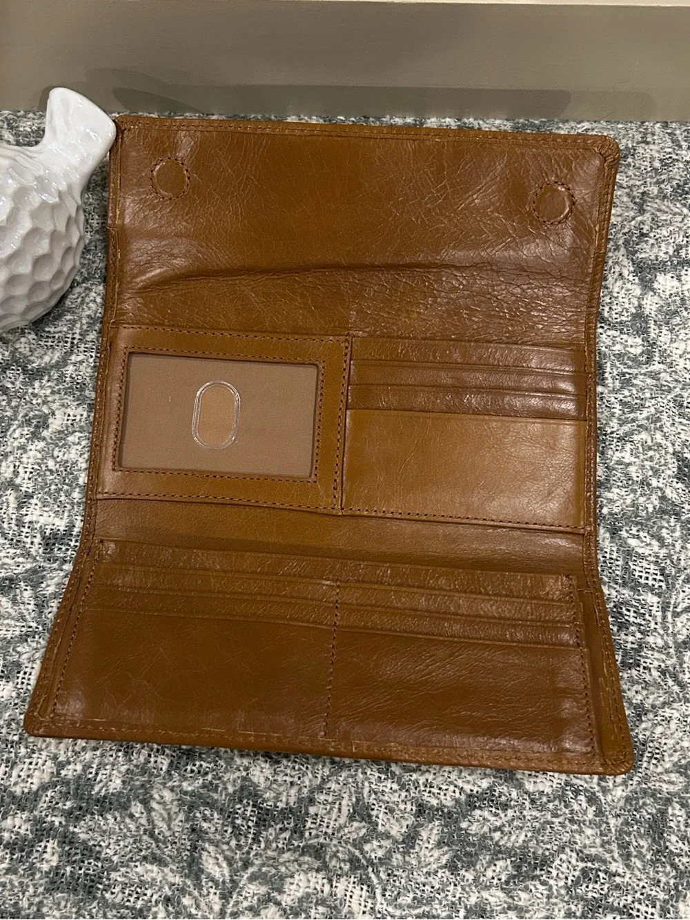 HOBO Women's Tan Leather Wallet